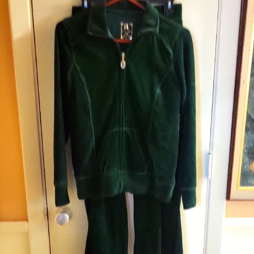 Emereld Green Warmup Suit
